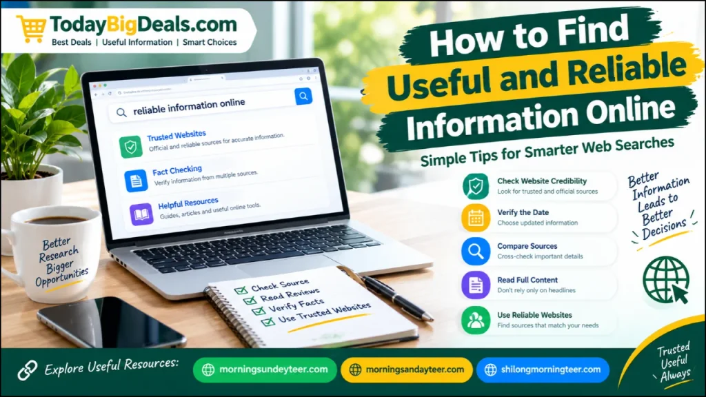 Website credibility and online research tips for finding reliable information